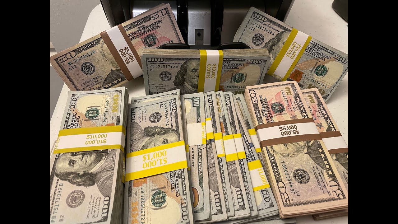 How To Count 3 Million Dollars In Cash - ASMR - YouTube - How Much In Us Dollars Is 300 Million Won