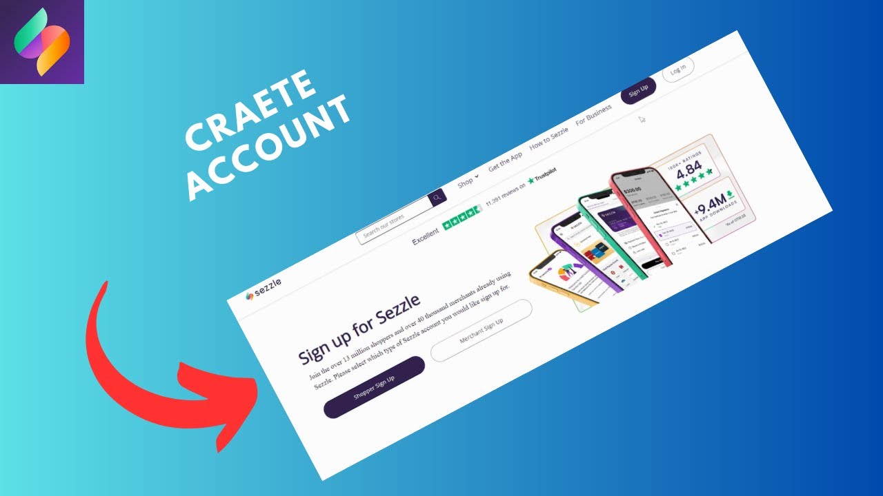 How to create Account on Sezzle - YouTube - How To Become Eligible For Sezzle Premium