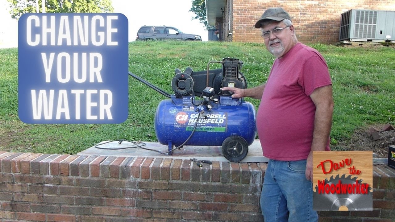 Blowing Out Water Lines With Air Compressor