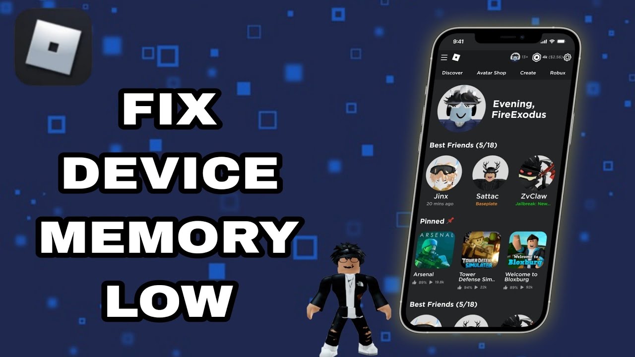 How To Fix And Solve Roblox Device Memory Low | Final Solution - YouTube - How To Reduce Roblox Memory Usage