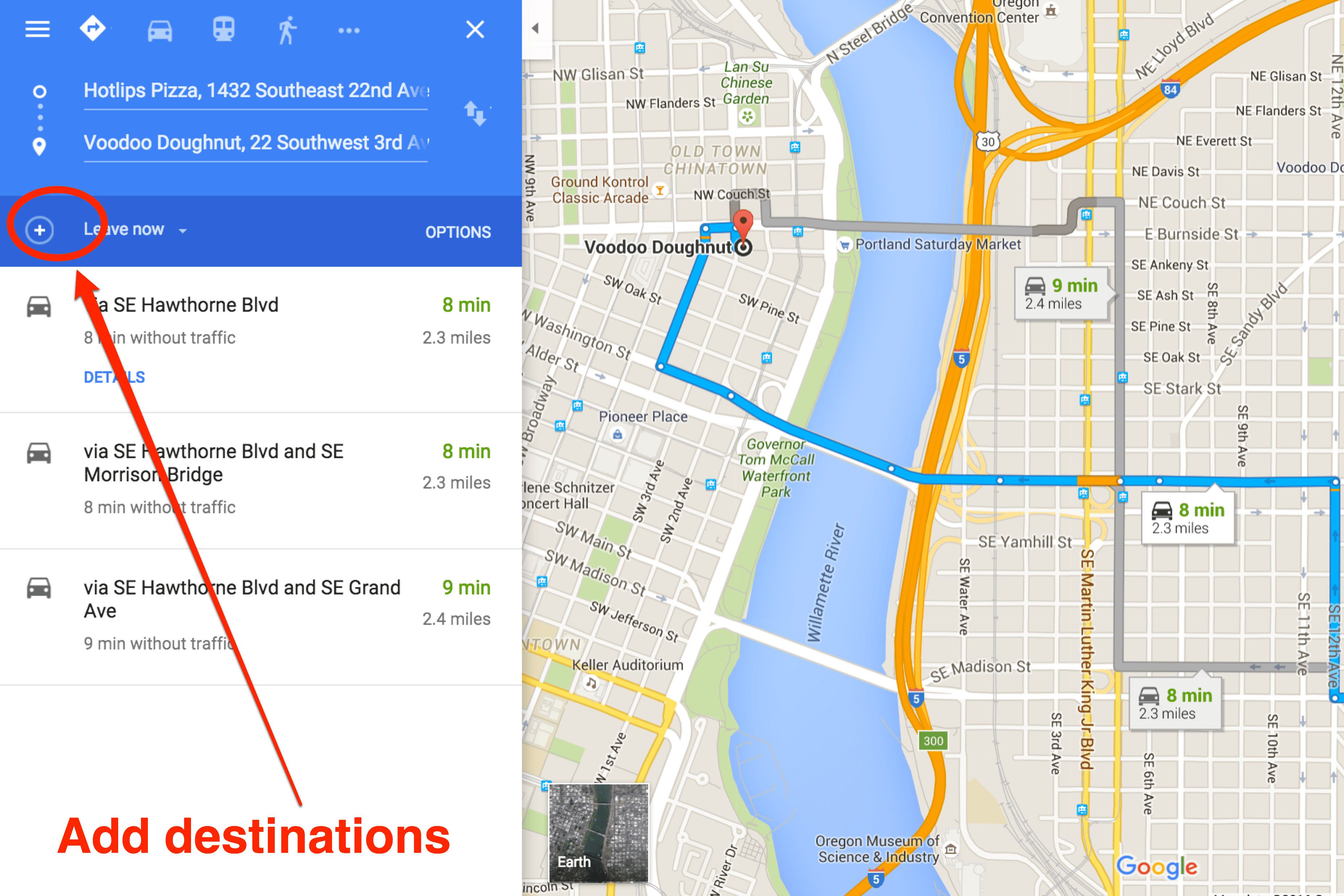 How to Get Driving Directions and More From Google Maps - Directions To Nearest Navy Federal Credit Union