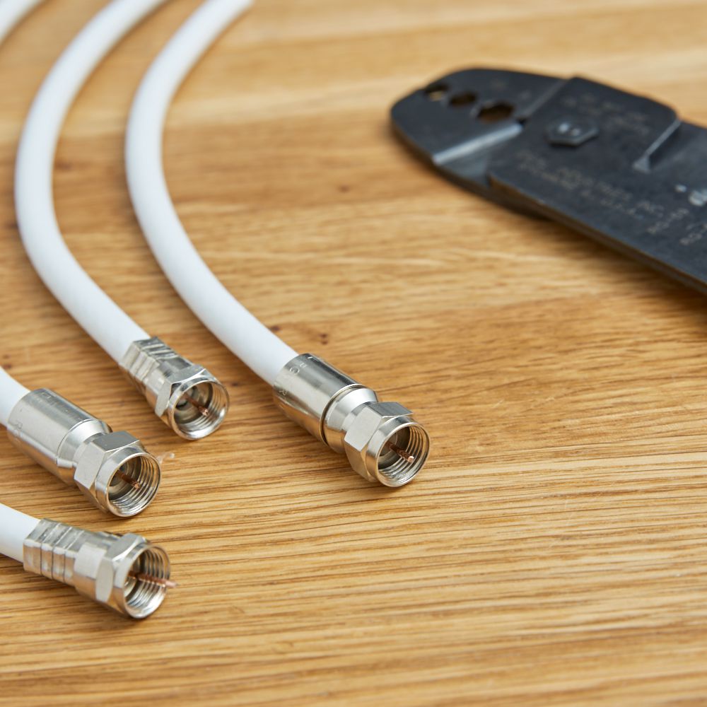 How To Install A Coaxial Cable Connectors - How To Install A Coaxial Cable
