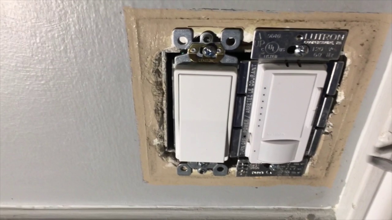 How to Install and Program - Lutron Dimmer Motion Light Switch Maestro - Lutron Dimmer Switch Not Working With Led