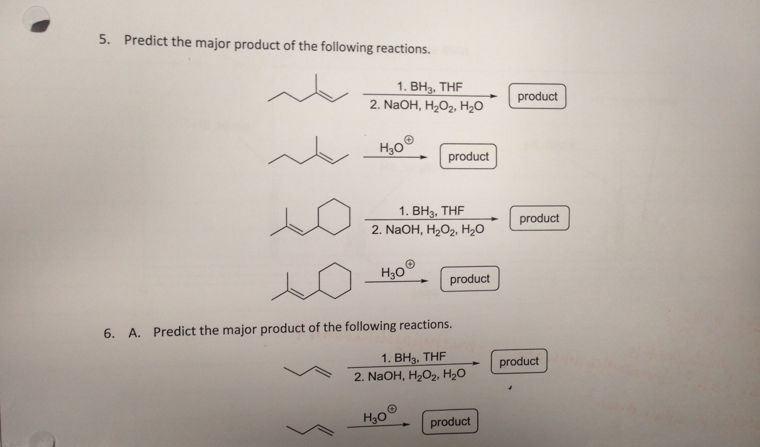 How To Predict Products - Predict The Product For The Following Reaction