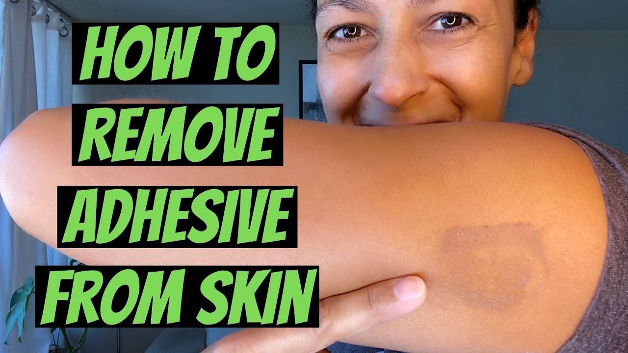 How To Remove Sticky Tape Residue From Skin
