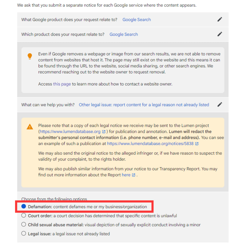 How to Remove Defamatory Content from Google - How To Remove Defamatory Content From Google