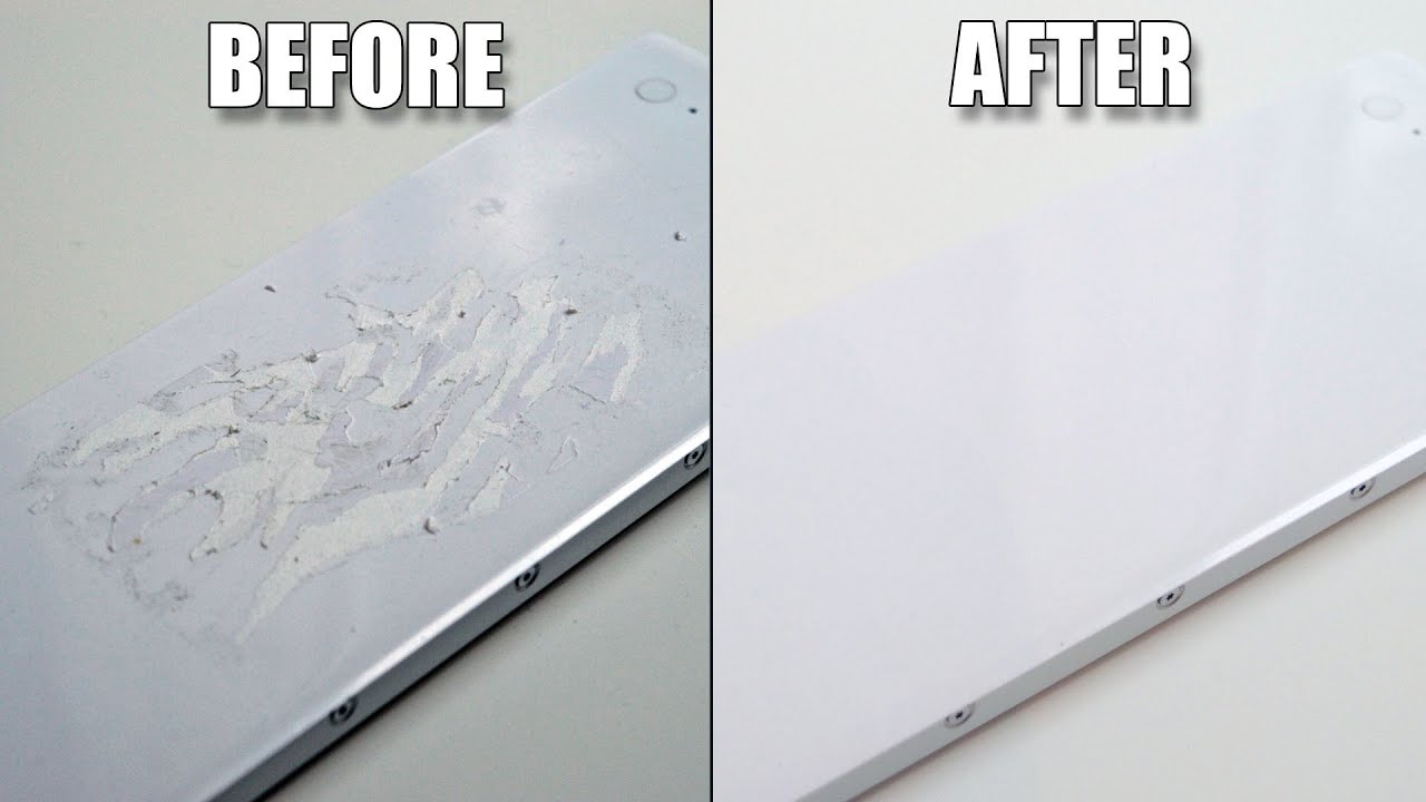 How to remove stickers / sticker residue from MacBook / Laptop - YouTube - How To Remove Sticker Residue From Computer