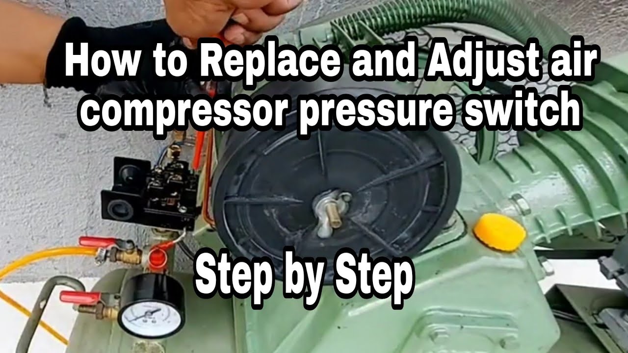 How To Replace and Adjust the Air Compressor Pressure Switch | Guide - How To Adjust Air Pressure On Air Compressor