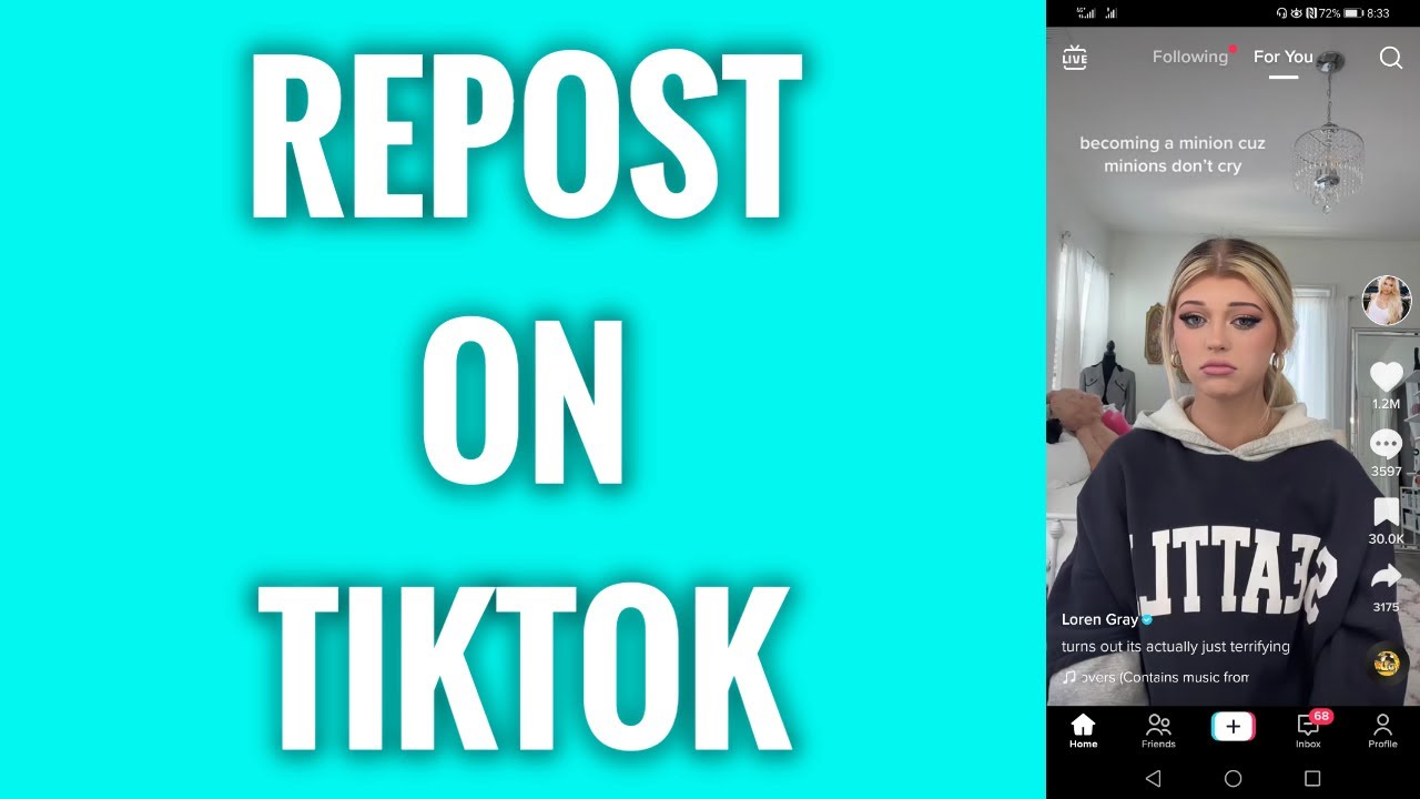 How To Repost On TikTok - YouTube - How To Unlock Repost On Tiktok