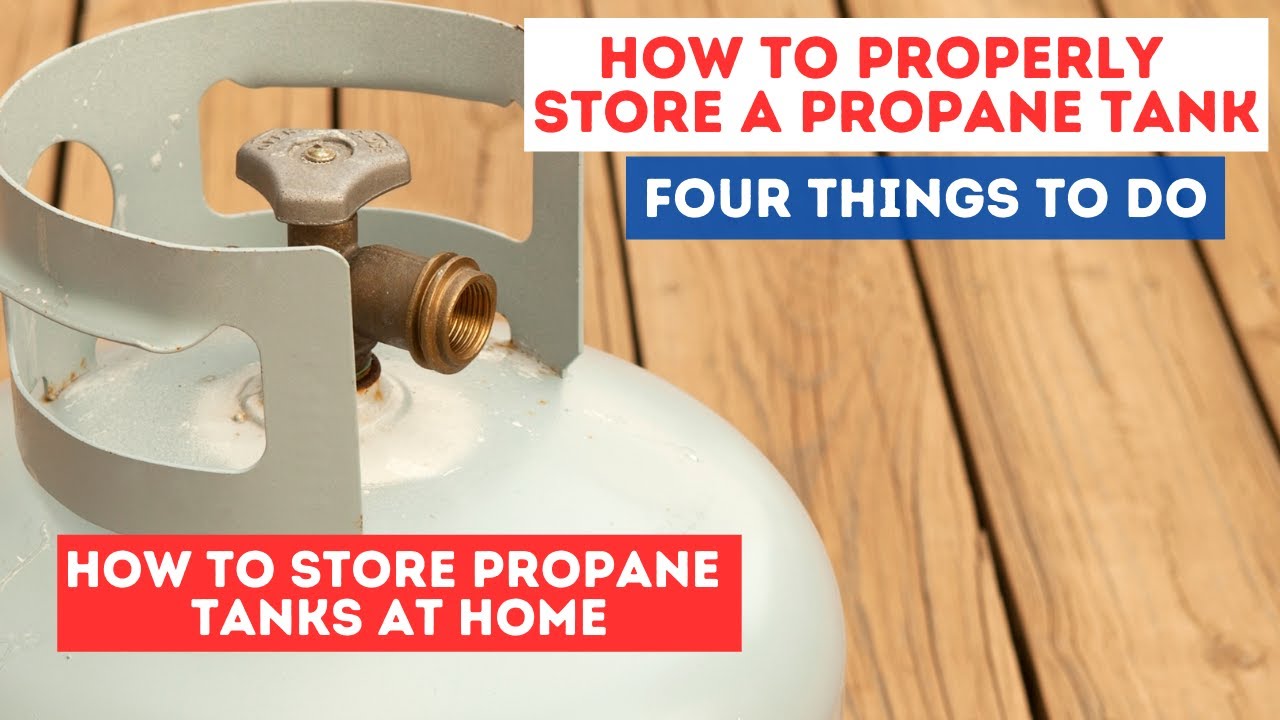 How To SAFELY Store PROPANE Tanks At HOME👍 - YouTube - How Long Can Propane Be Stored