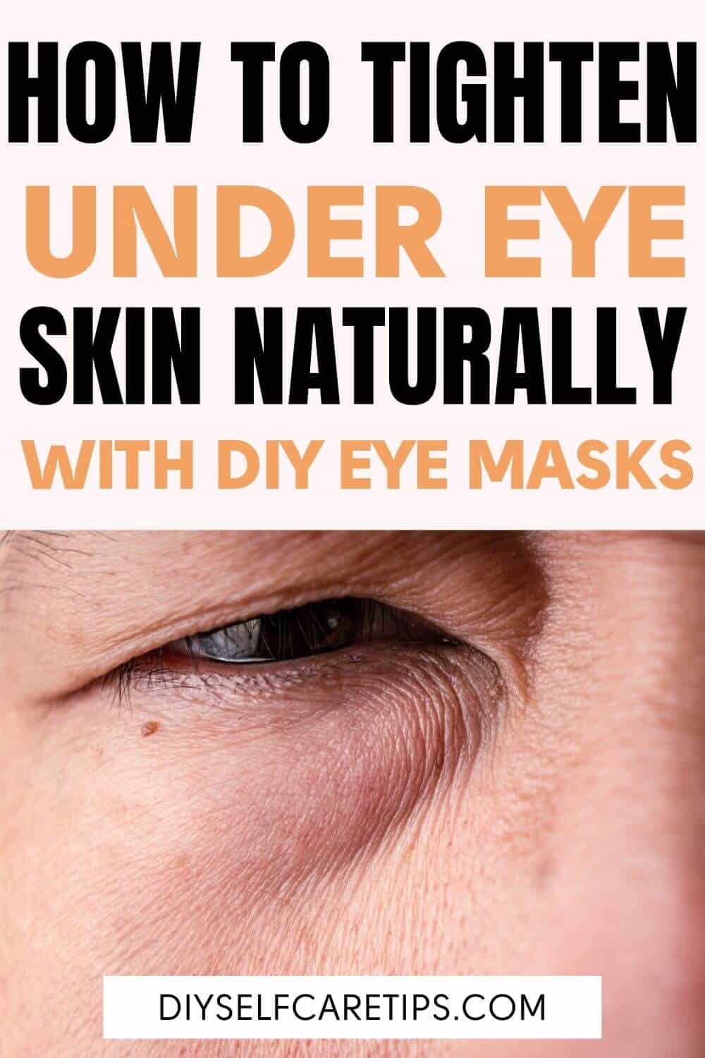 How to Tighten Skin Under Eyes Naturally with Eye Packs and Exercise - How To Tighten Skin Under Eyes