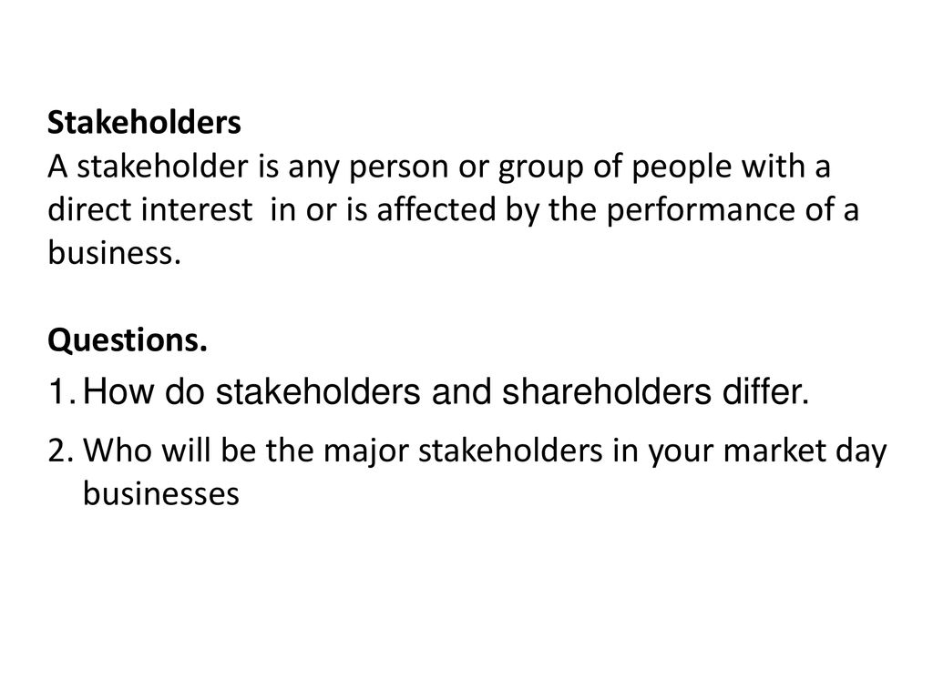 Human Resource Structuring - ppt download - Corporate Stakeholders Include All Of The Following Except