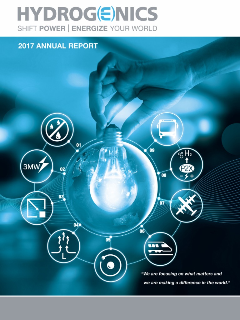 Hydrogenics Annual Report | PDF | Fuel Cell | Financial Statement - Cunsumer Reports For Hydrogen Water Bottles