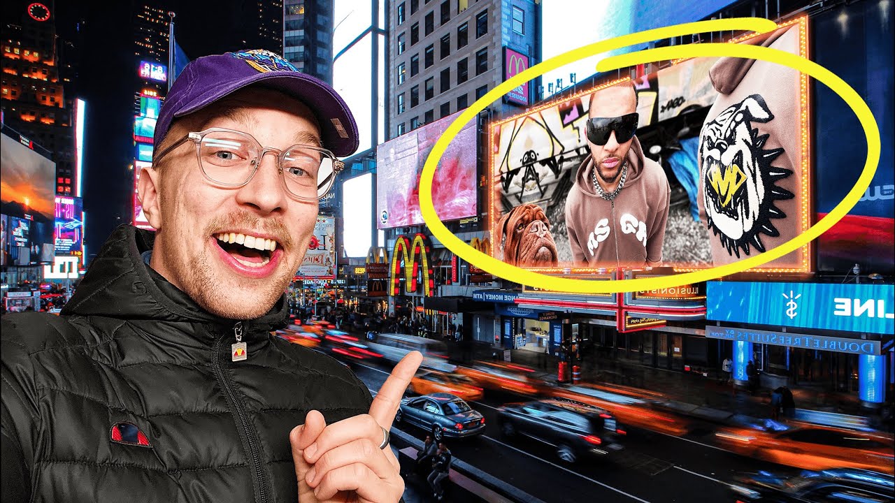I Bought A Billboard On Times Square - YouTube - How Much Does A Billboard In Times Square Cost