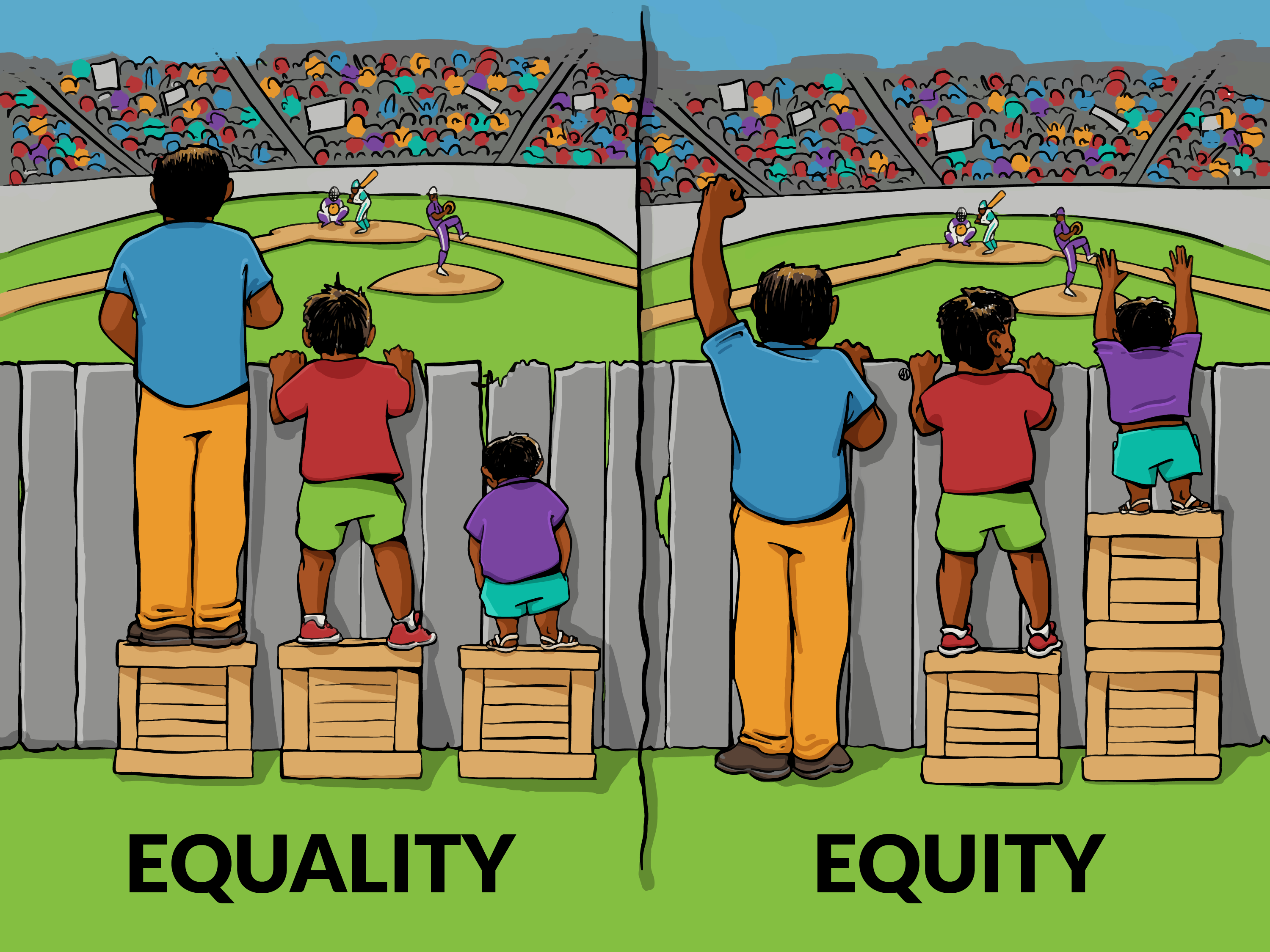 Equality Of Distribution Throughout An Arrangement