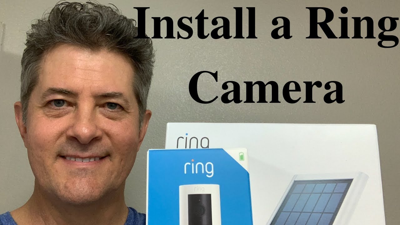 Install a Ring Camera - YouTube - How To Install Ring Camera Without Drilling