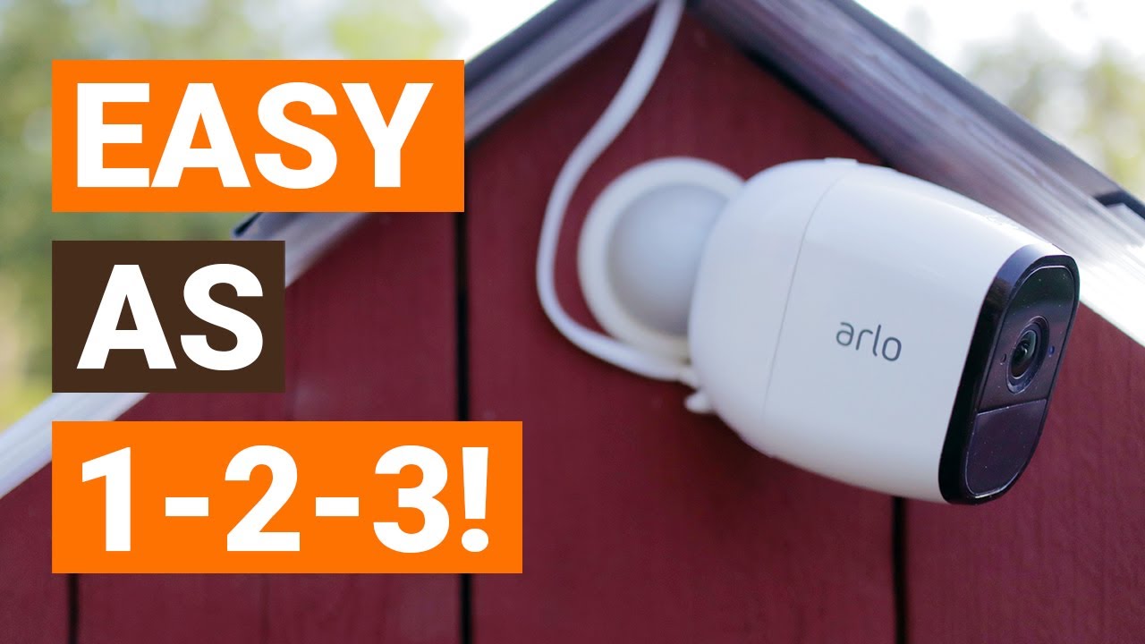 Installing An Arlo Camera System Outdoor - YouTube - How To Install Arlo Essential Outdoor Camera