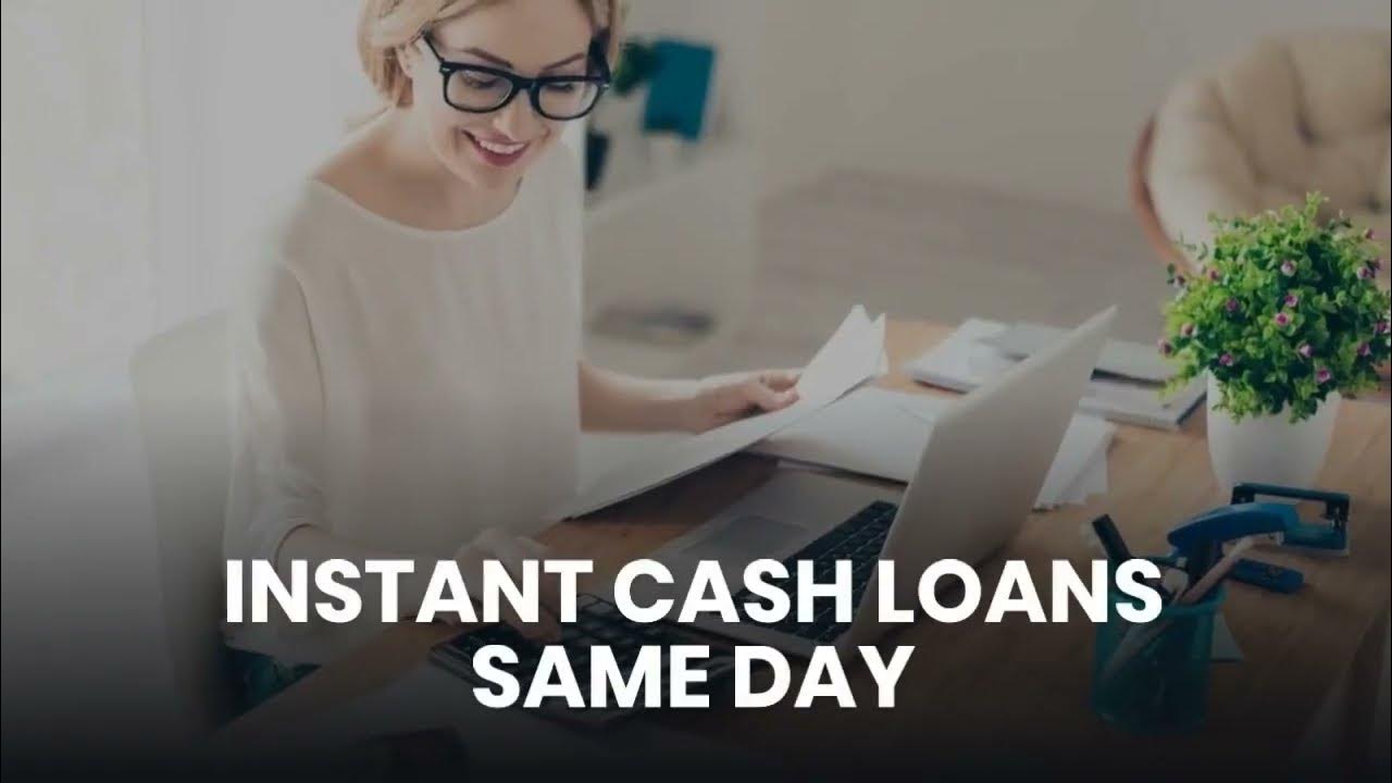 INSTANT CASH LOANS SAME DAY - YouTube - Instant $100 Cash Advance No Credit Check
