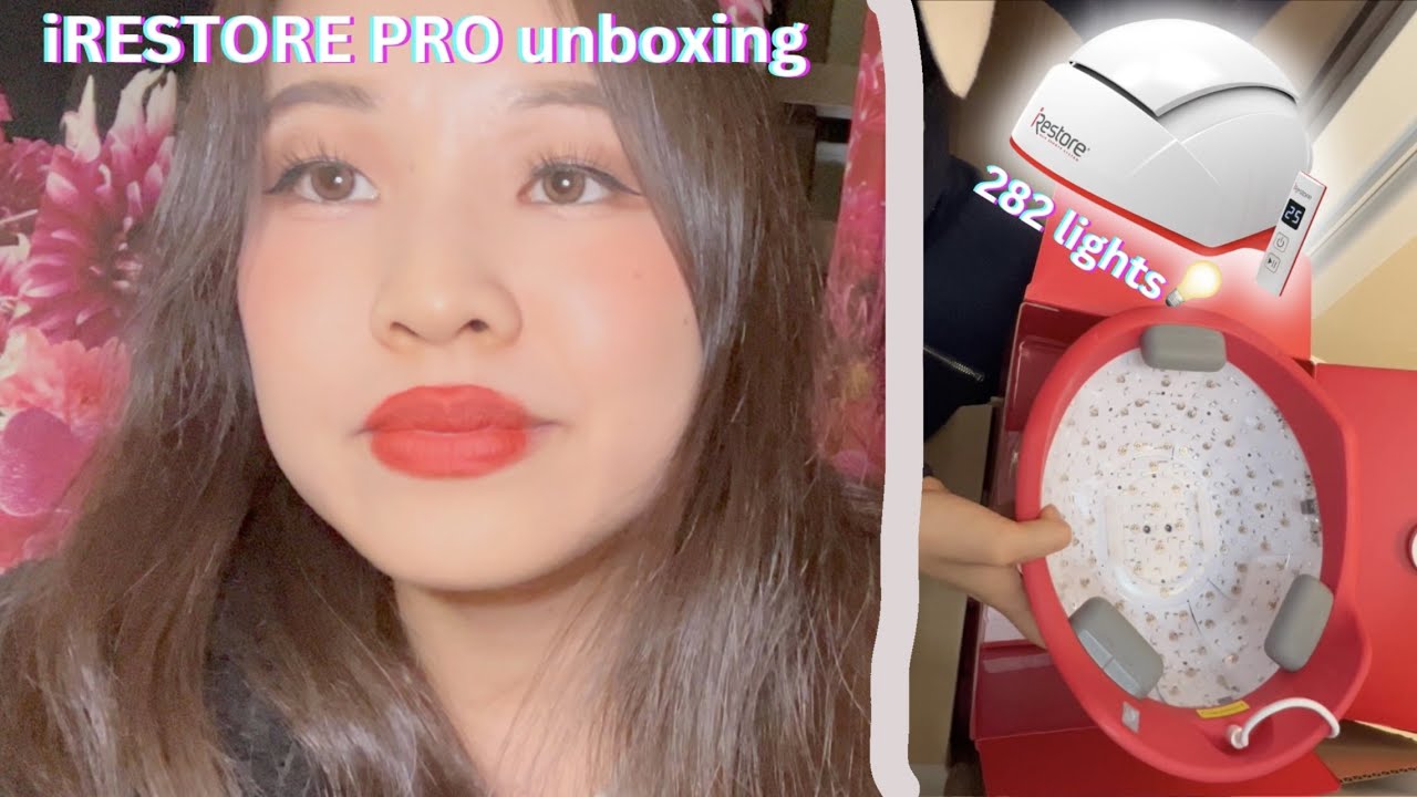 iRestore Pro 282 Unboxing | Laser Hair Therapy Helmet ⛑️ - YouTube - Irestore Professional 282 Laser Hair Growth Device