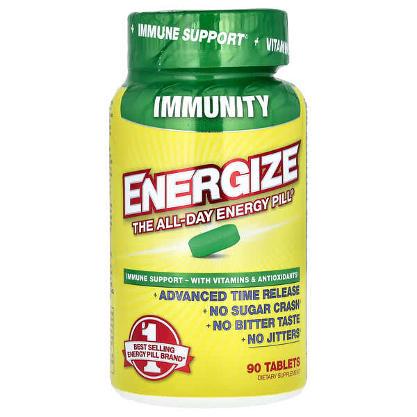 Isatori, Energize, The All-Day Energy Pill, 90 Tablets - Energize The All Day Energy Pill
