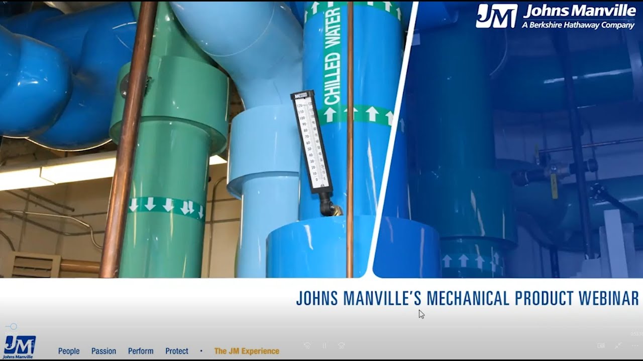 Johns Manville Mechanical Insulation Product Webinar - YouTube - Johns Manville Insulation Vs Owens Corning