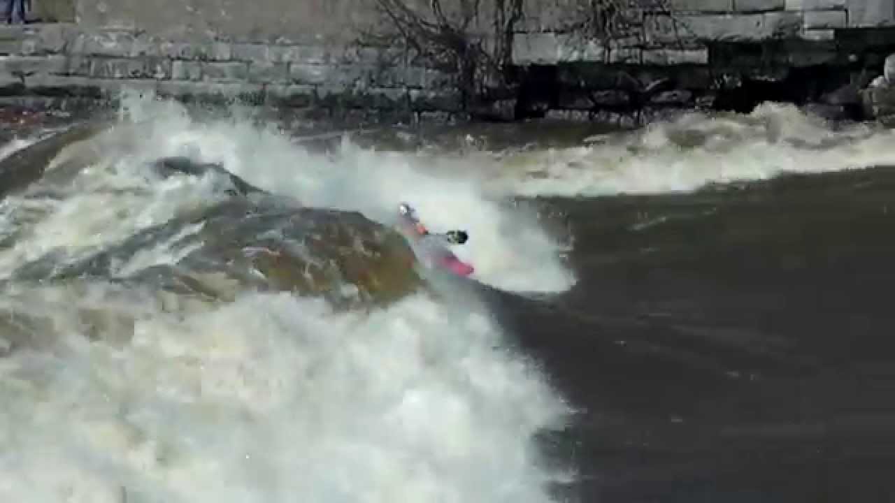 Kayaking on the Black River, Watertown, NY. - YouTube - 1812 On The River Watertown Ny