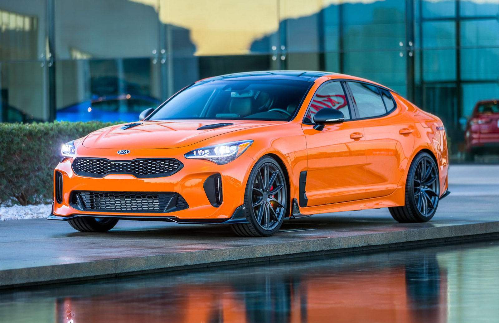 Kia Stinger GT Federation edition put together by American arm - Stinger High School Baseball National Championship 2024