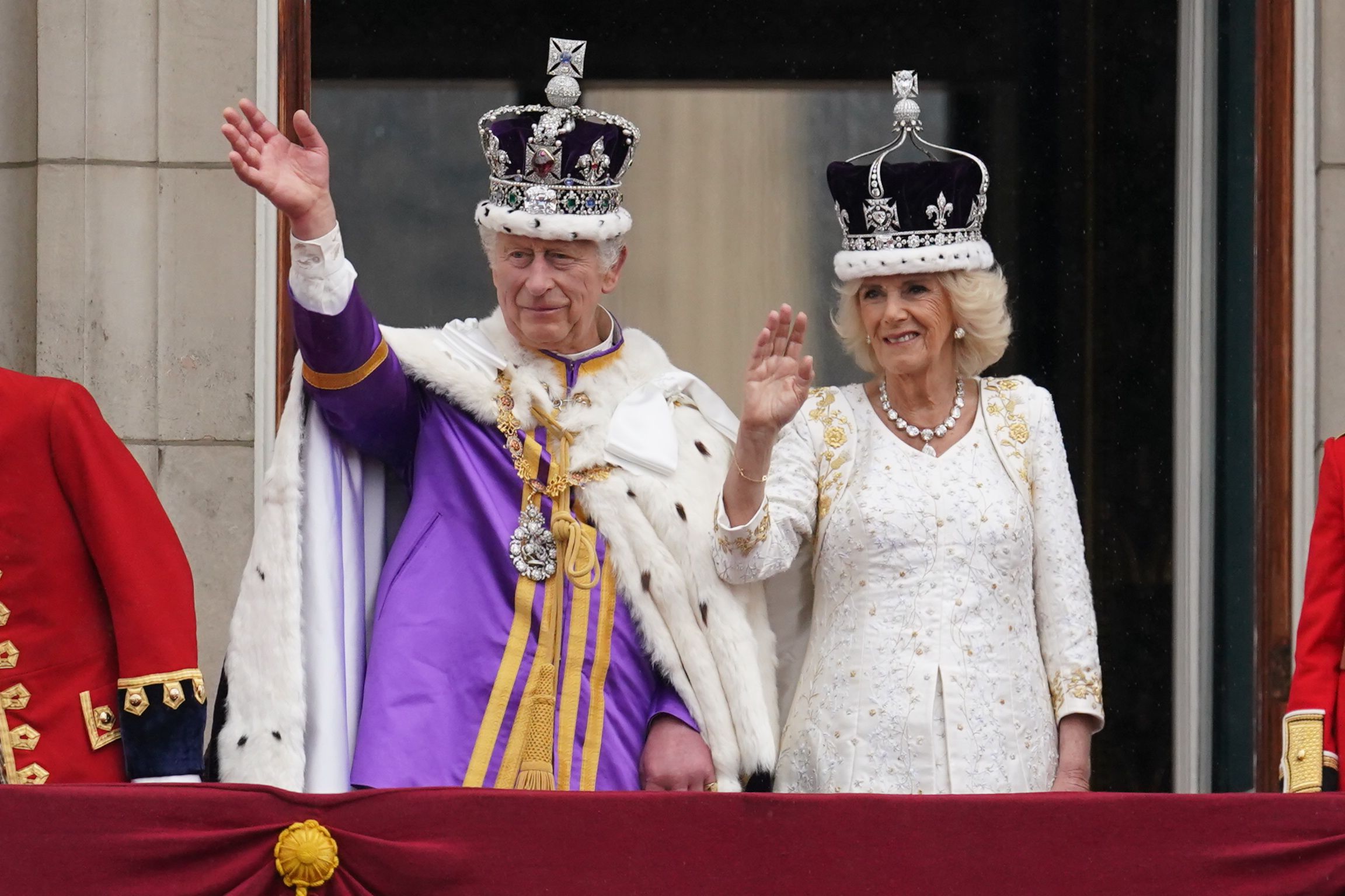 King Charles III and the Royal Family Appear on the Buckingham Palace - Royal Farms Convenience Store Lumberton Nc