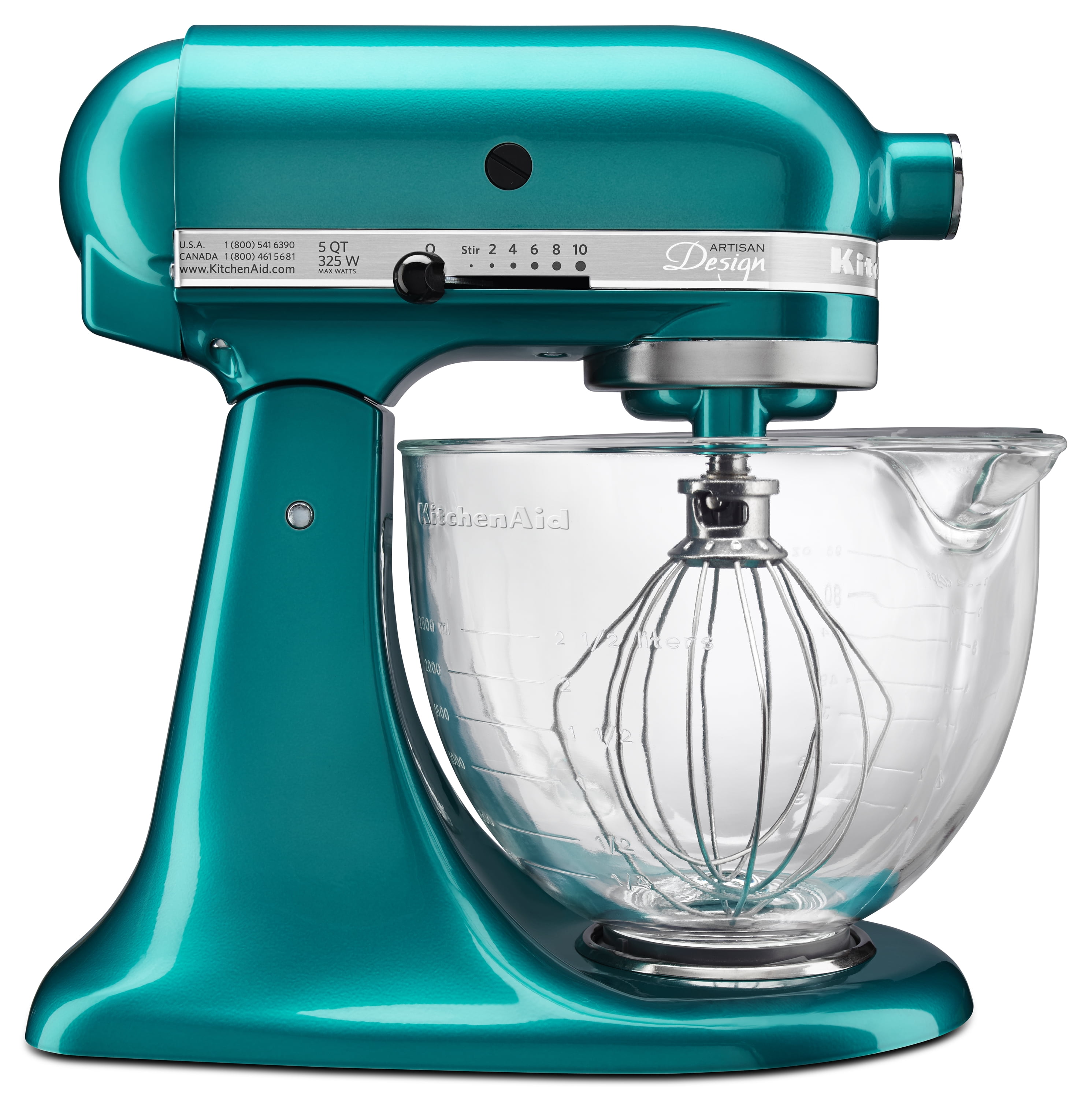 KitchenAid Artisan Design Series 5 Quart Tilt-Head Stand Mixer with - Kitchenaid Artisan Vs Pro 5 Plus