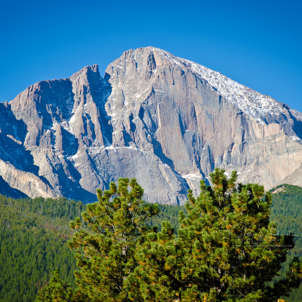 Landscape photo of Longs Peak taken in Allenspark Colorado - Peak Flow Testing Measures A Patient's Ability To