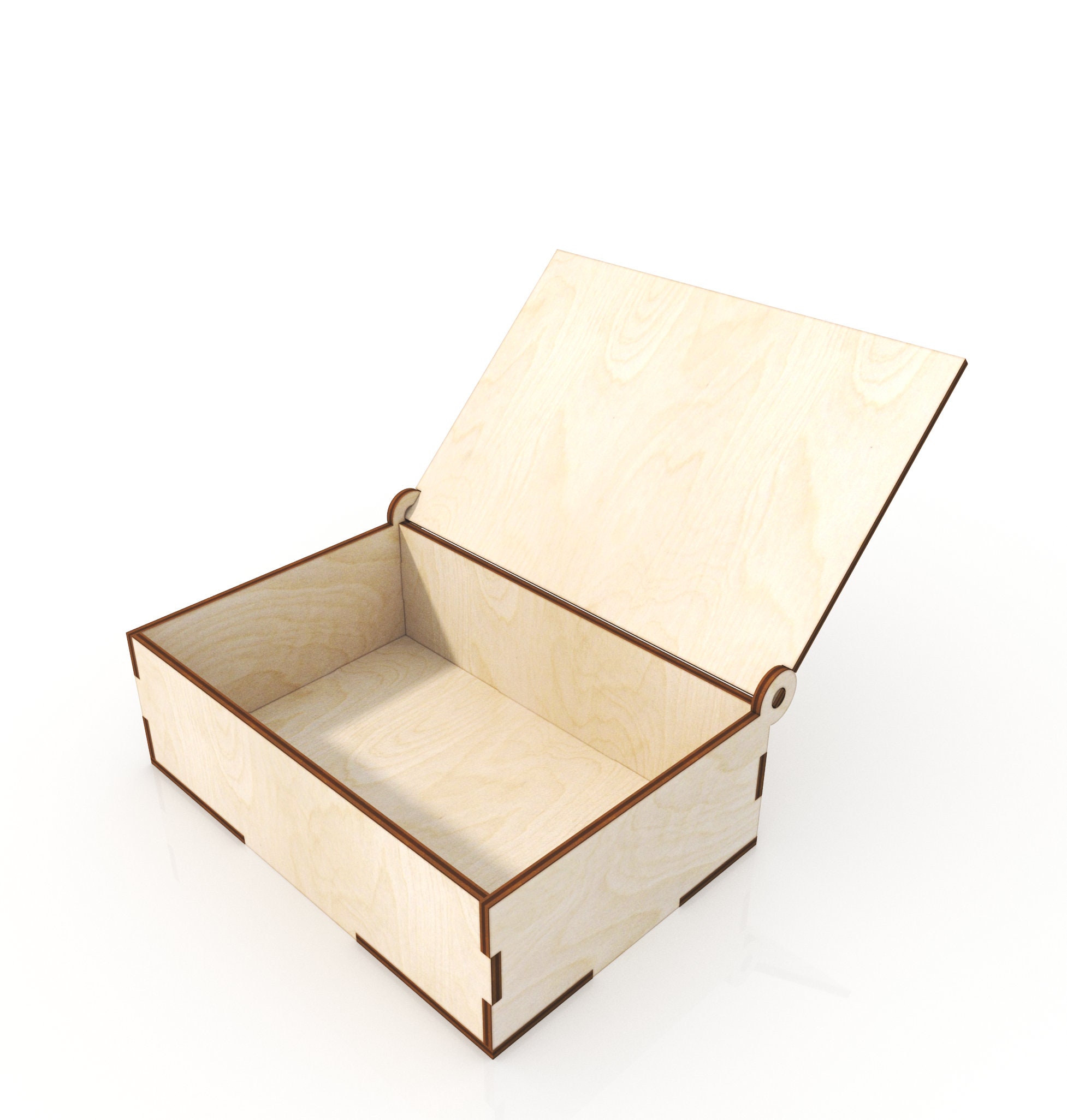 Laser Cutting Box by Size Custom Box Hinged Lid Boxes - Etsy - Box Fan In Window To Cool Room