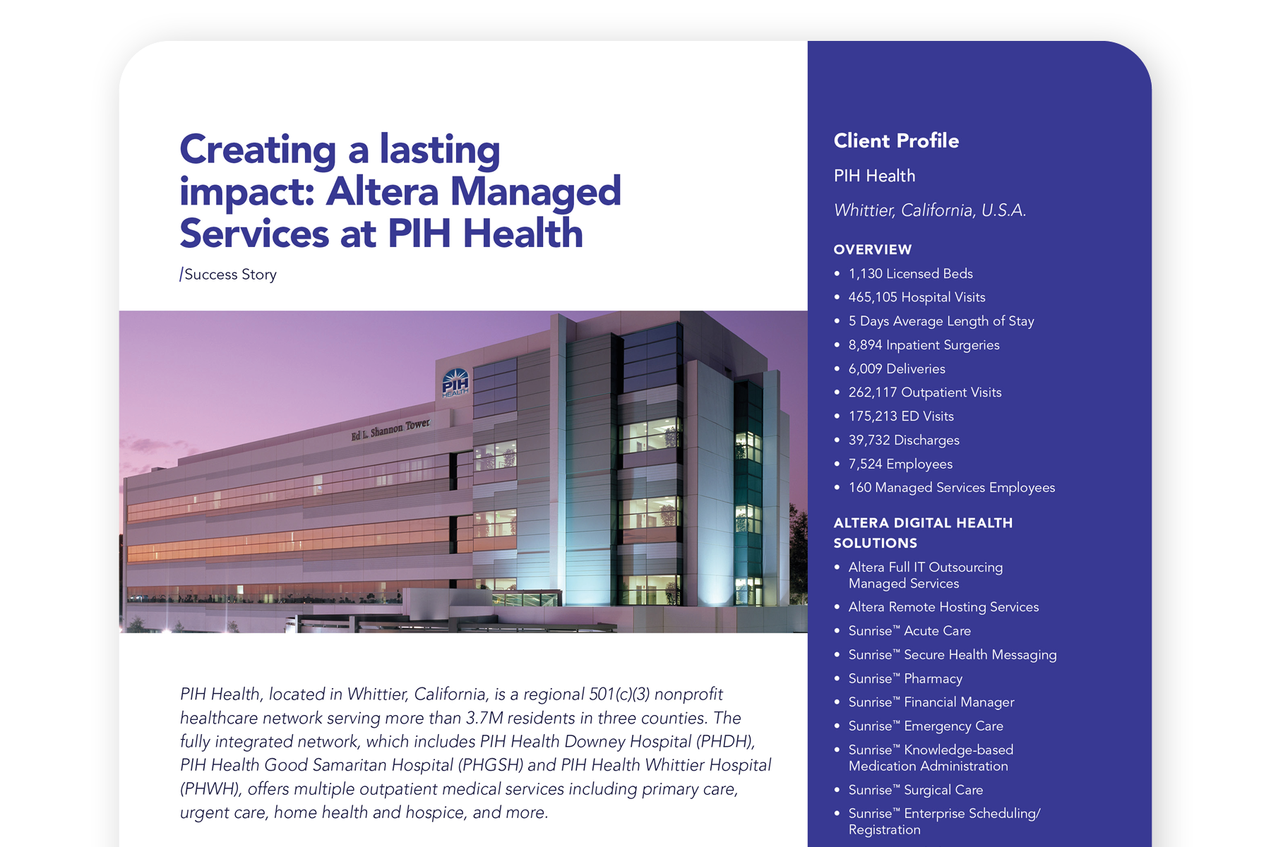 Learn how PIH Health overcame staffing shortages - Pih Health Urgent Care Center Santa Fe Springs