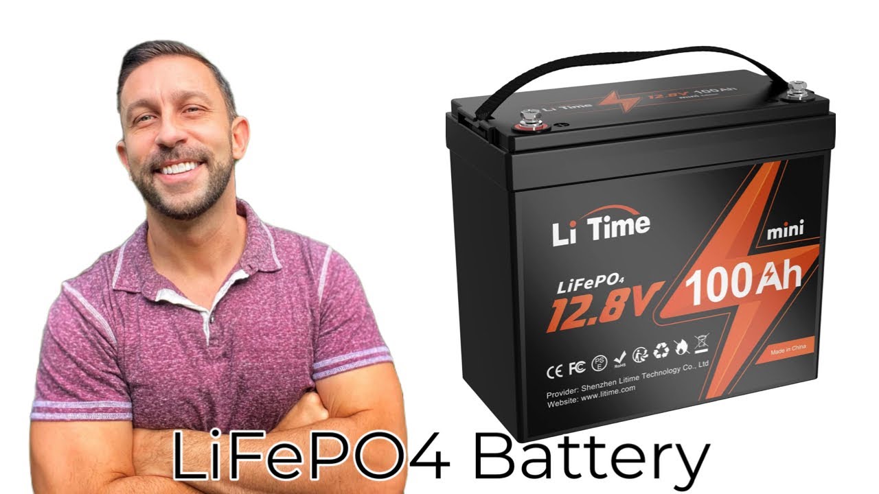 Litime 12v 100ah Mini Lifepo4 Lithium Battery