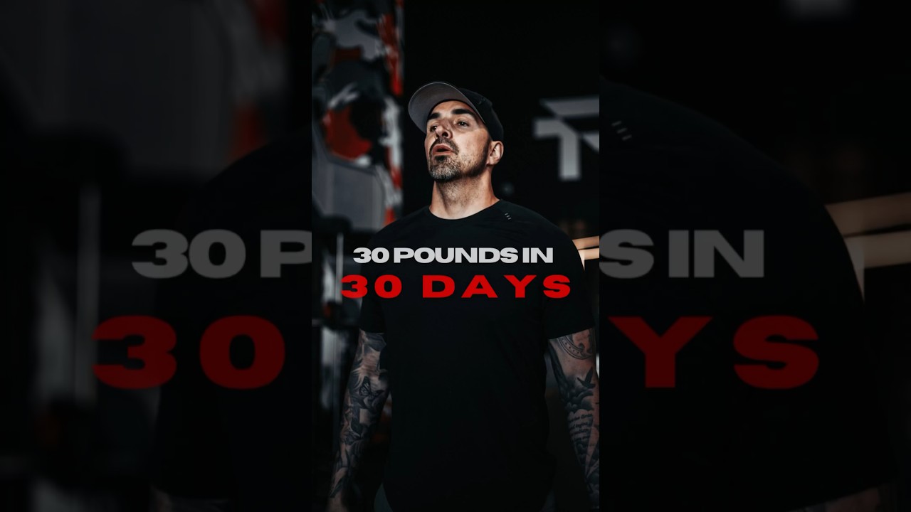 How To Lose 60 Pounds In 30 Days