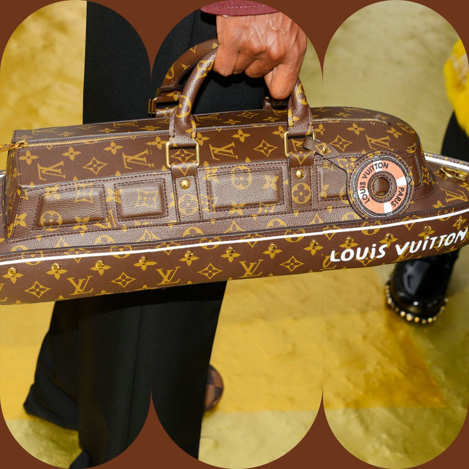 Louis Vuitton par Pharrell Williams Détails - RUNWAY MAGAZINE ® Officiel - Louis Vuitton Santa Clara Valley Fair Santa Clara Ca
