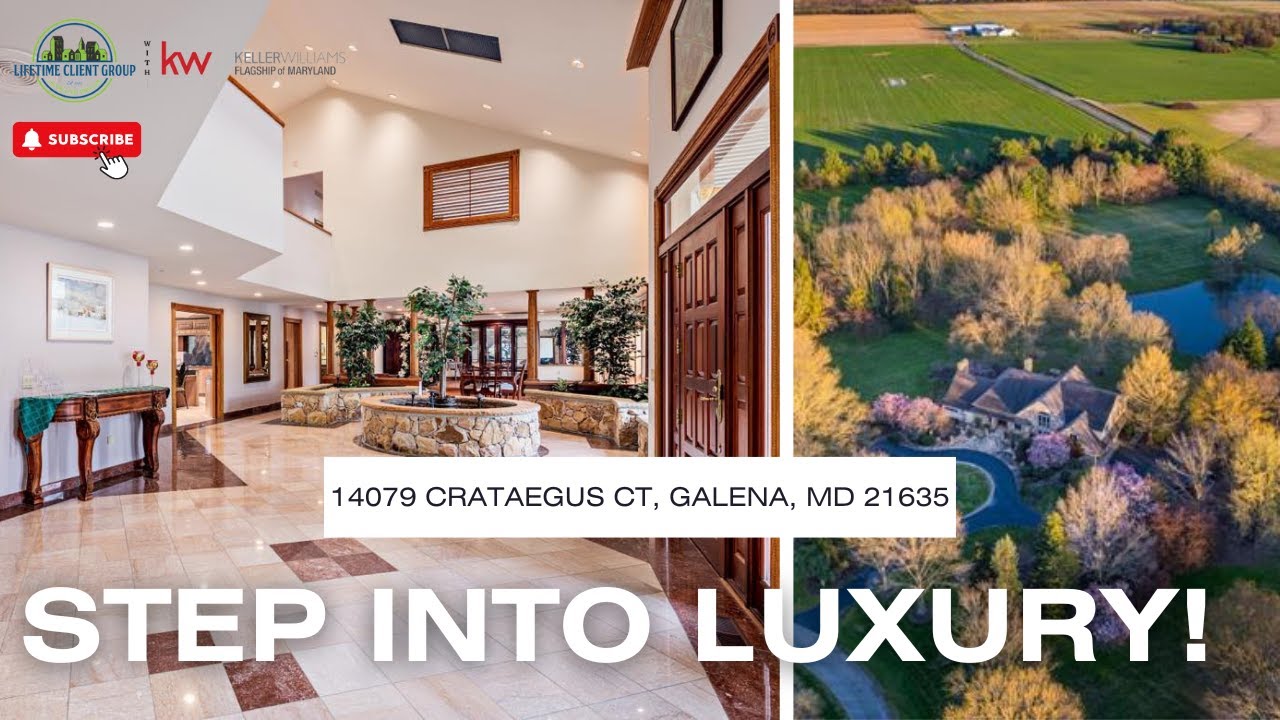 Luxury Home For Sale in MD | Full Tour of this 6-Bedroom Home Located - Luxury Homes For Sale In Maryland