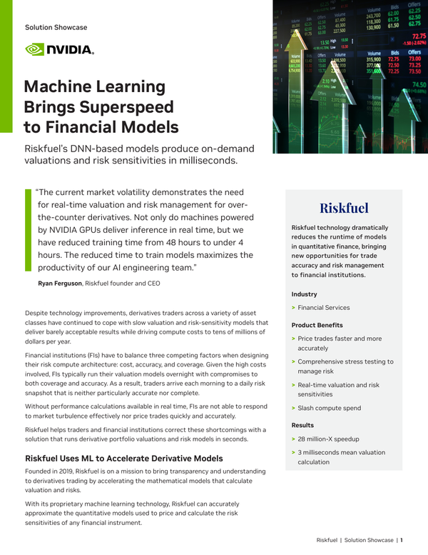 Machine Learning Brings Superspeed to Financial Models - Advances In Financial Machine Learning Pdf