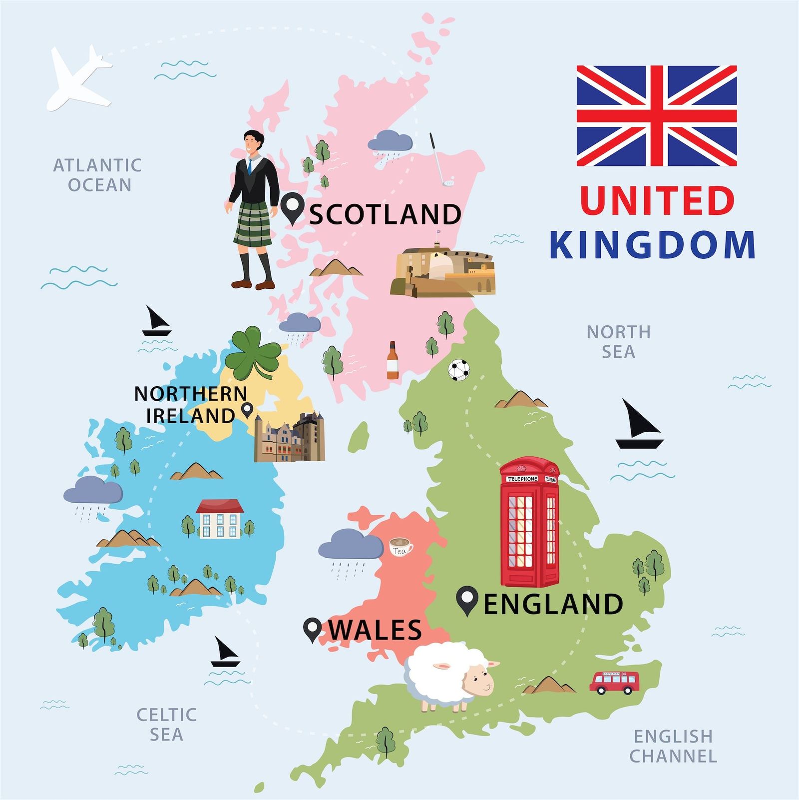 Map Of The United Kingdom | Classical Finance - Uk Adult Feeding Tubes And Formula Market