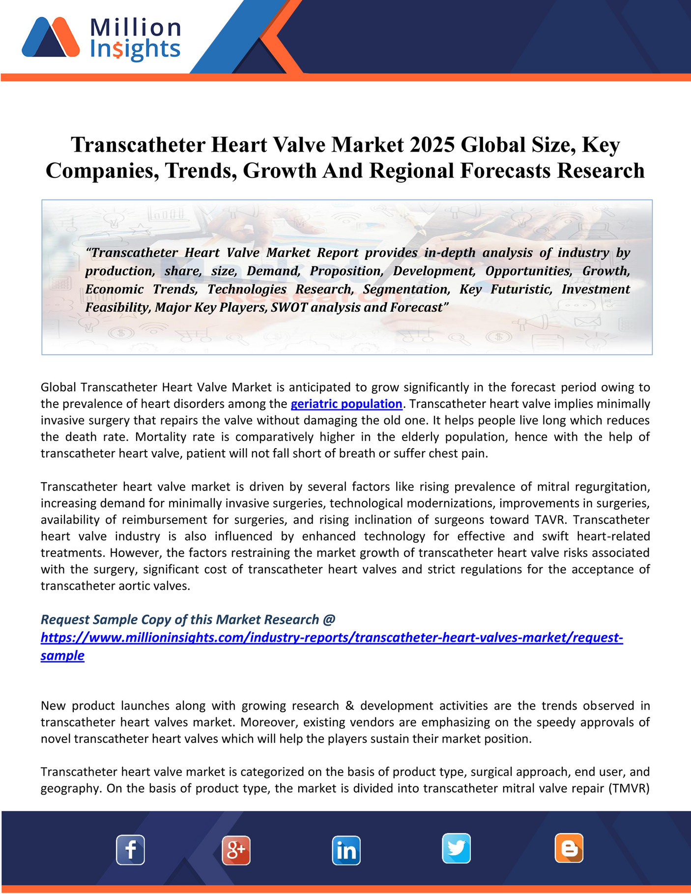 Transcatheter Heart Valves Pipeline Product Market