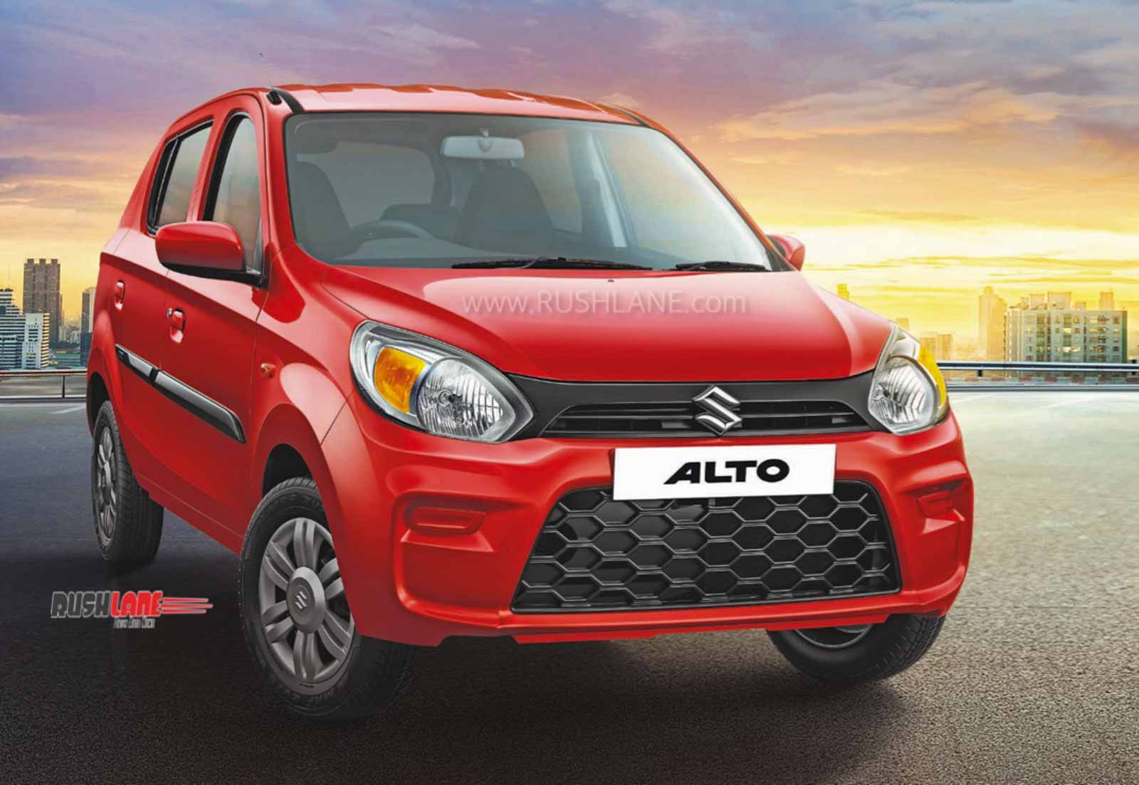 Maruti Alto 800 VXi+ top variant with touchscreen - Launch price Rs 3.8 L - Alto Ingredients Bio Refinery Tour Stockton