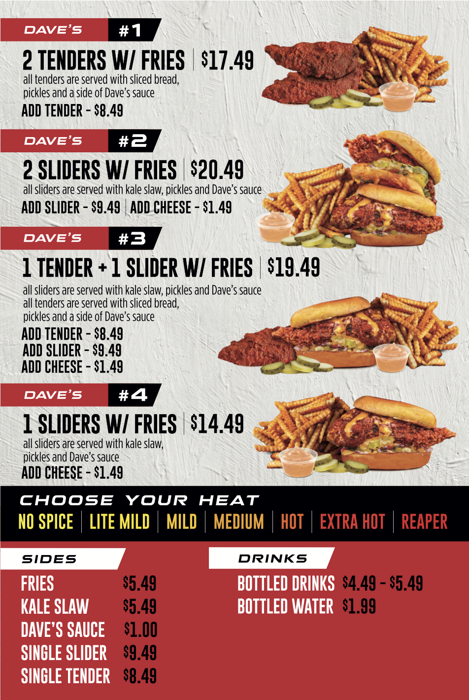 Dave's Hot Chicken Broad Ripple Avenue Indianapolis In