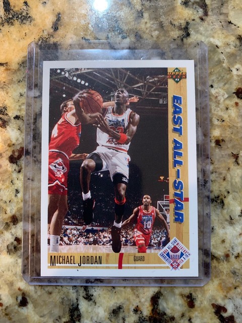 Michael Jordan East All Star 1991 Upper Deck #69 NmMt | eBay - Michael Jordan East All Star Card