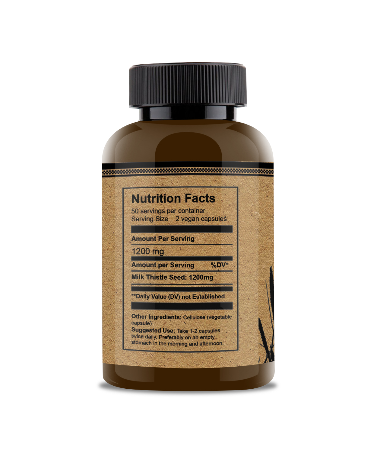 Trunature Premium Milk Thistle 160 Mg 120 Vegetarian Capsules