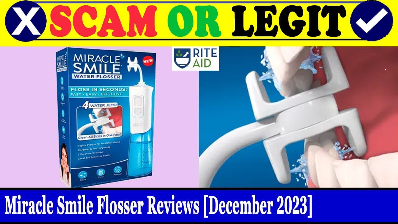 Miracle Smile Flosser Reviews (Dec 2023) - Is This An Original Product - Miracle Smile Deluxe Pro Water Flosser Reviews