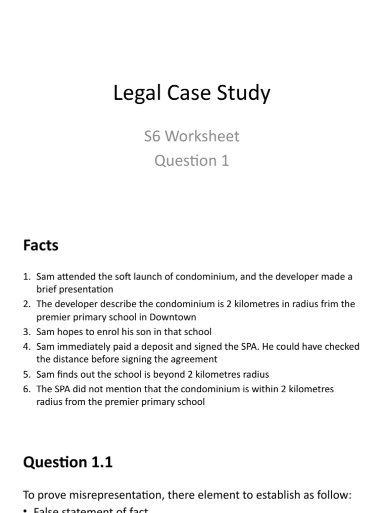 Misrepresentation | PDF | Misrepresentation | Business Law - Examples Of Misrepresentation In Real Estate