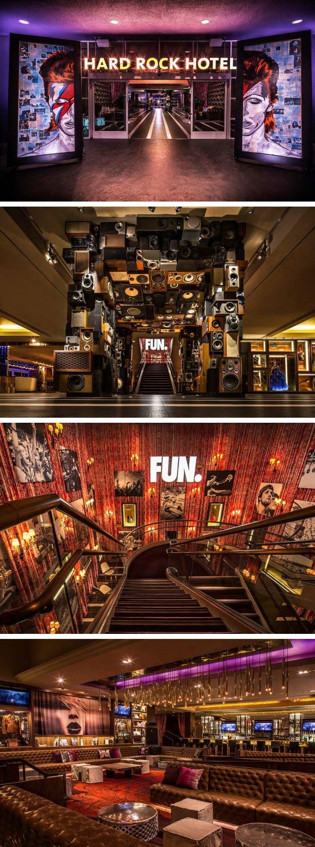 Mister Important Design designed the interiors for the Hard Rock Hotel - Hard Rock Hotel Palm Springs Palm Springs Ca