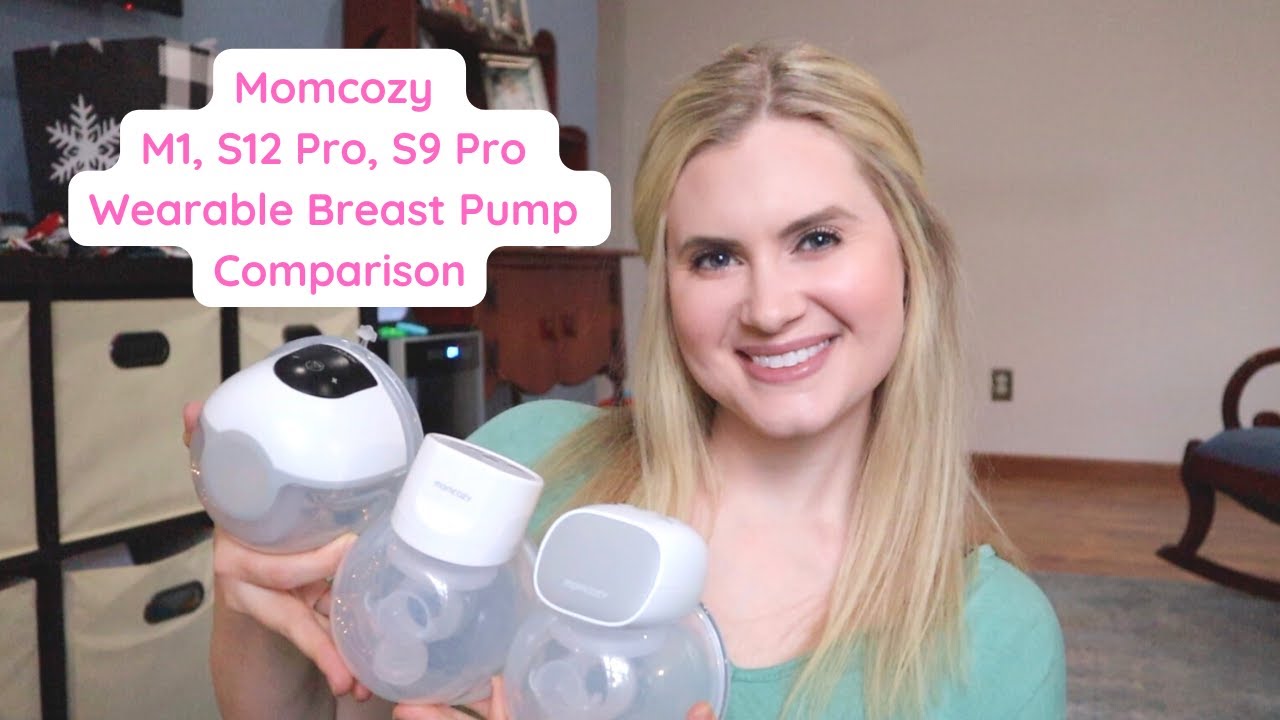Momcozy M1, S12 Pro, S9 Pro Wearable Breast Pump Comparison - YouTube - Double S9 Pro Wearable Electric Breast Pump