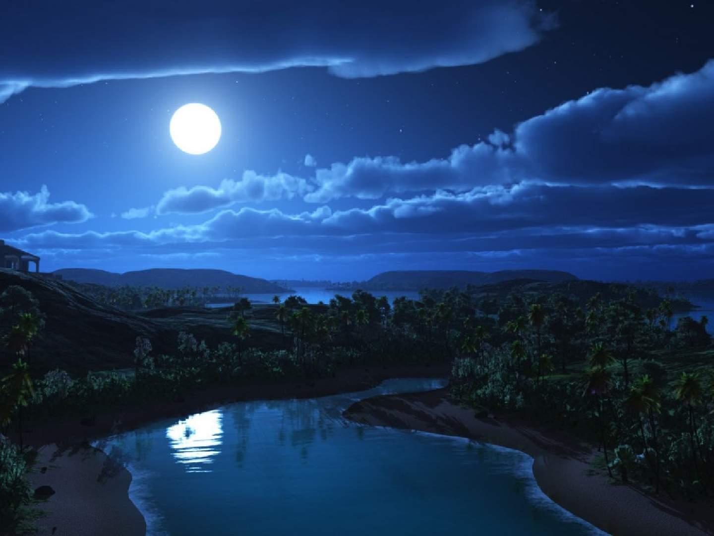 Moonlight Night Wallpapers - Wallpaper Cave - Night Vision Binoculars With Built In Camera