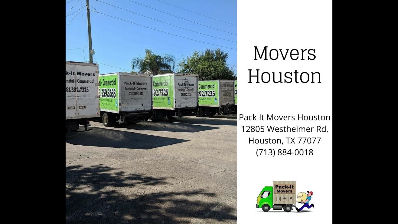 Movers Houston - Pack-It Movers - YouTube - How To Pack For A Move Houston