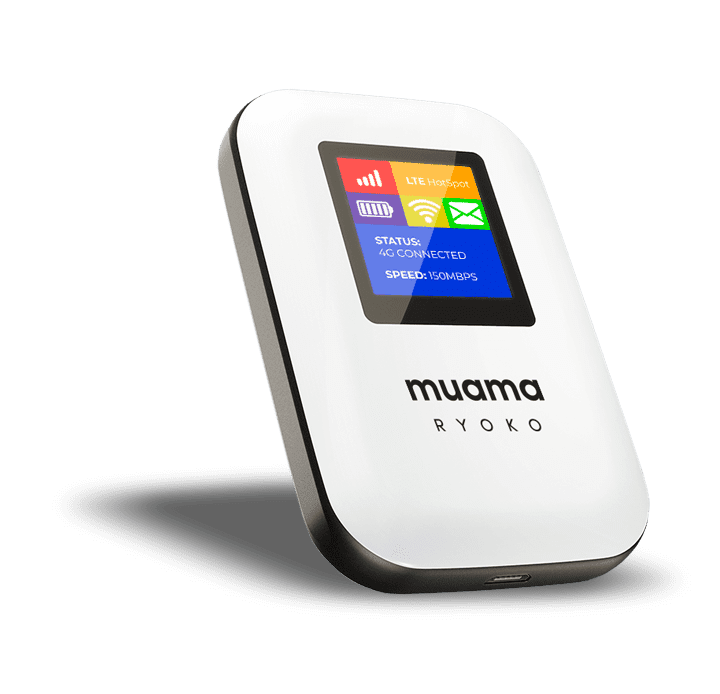MUAMA Ryoko | Portable WiFi - 4G Modem | MUAMA Ryoko - Ryoko Mobile Wifi Portable Hotspot 500mb Data 4g Lte Details